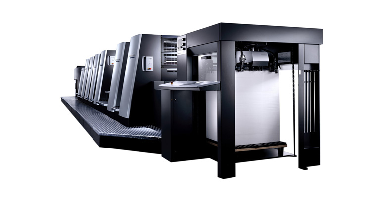 Heidelberg Speed Master Alcohol Dampening